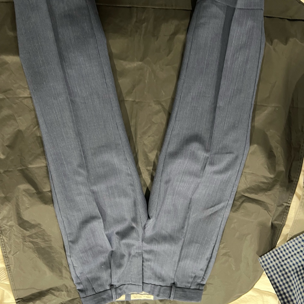 Kids dress pants, Zara used once blue size 8